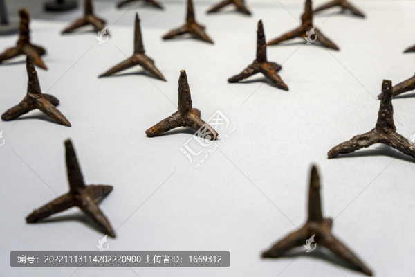 中國古代戰(zhàn)爭冷兵器鐵蒺藜