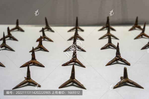 中國(guó)古代戰(zhàn)爭(zhēng)冷兵器鐵蒺藜