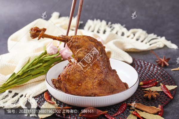 鹵鴨腿