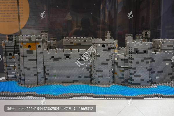 古羅馬城堡模型
