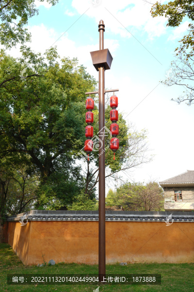 仿古路牌