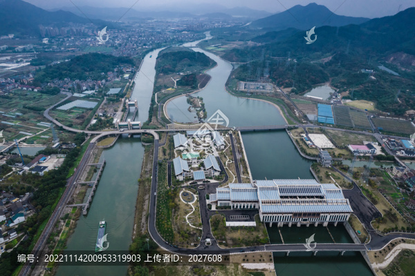 浙東引水工程上虞樞紐