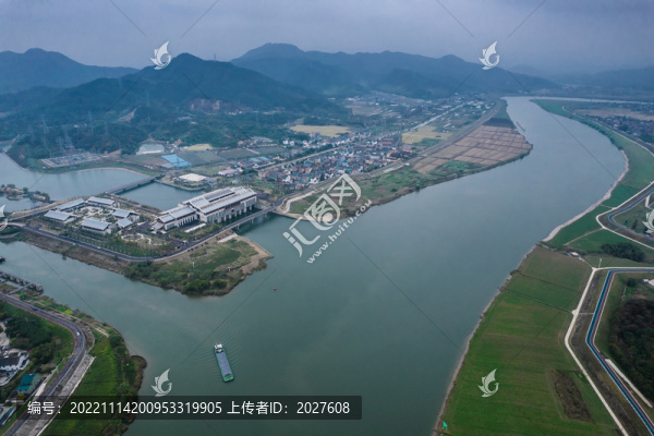 浙東引水工程上虞樞紐