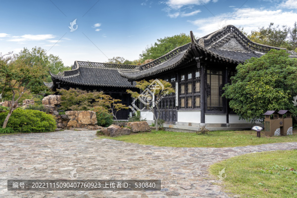 中式傳統(tǒng)建筑街景