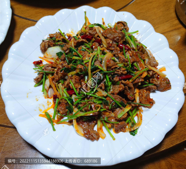 香辣肉絲