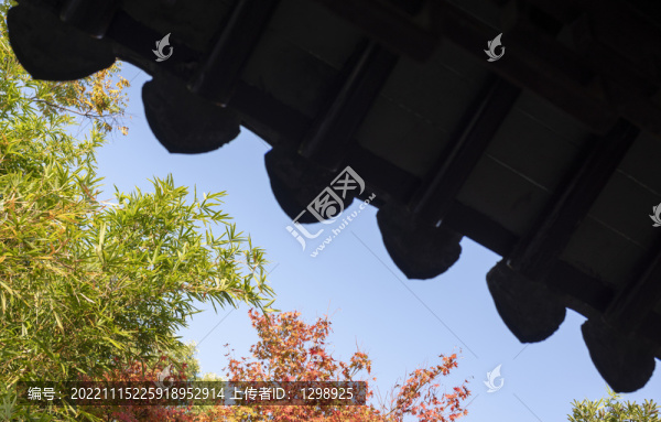 古典建筑屋檐
