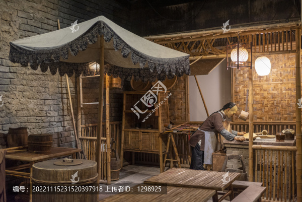 古代小吃店鋪