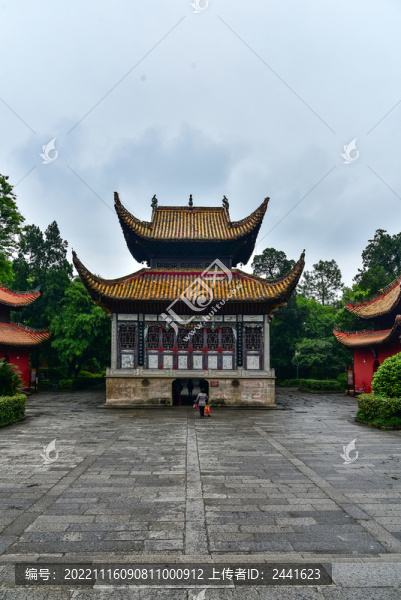 南岳大廟內(nèi)部寺廟