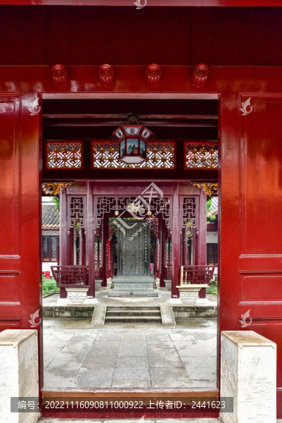 南岳大廟內(nèi)部寺廟