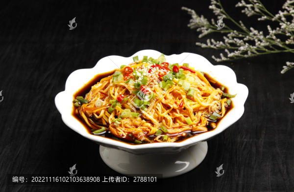 撈汁金針菇
