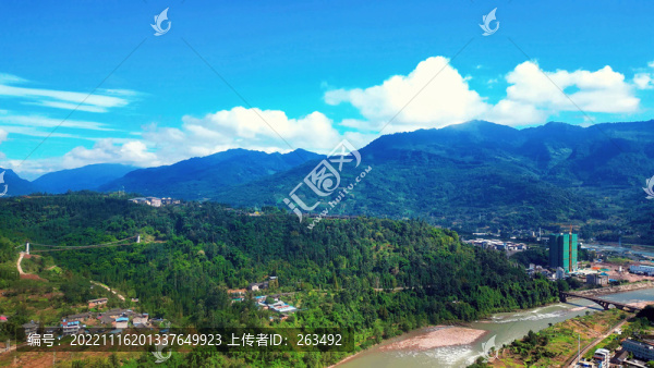 蘭家山吊橋梓橦宮石拱橋