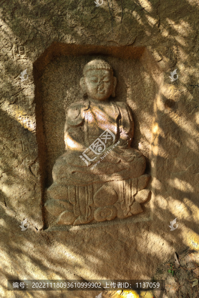 北京八大處公園摩崖谷