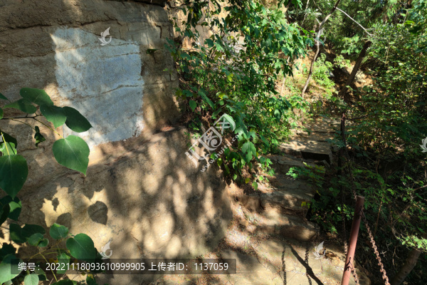 北京八大處公園摩崖谷
