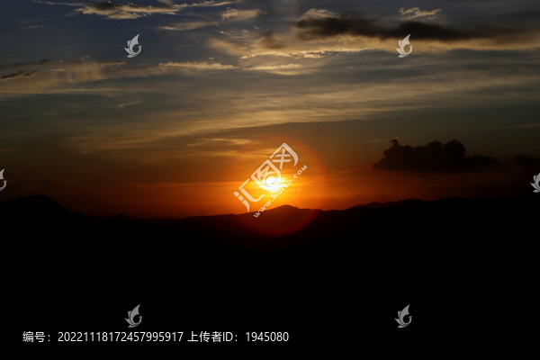 落日天空