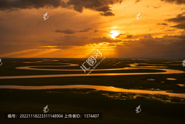 巴音布魯克九曲十八彎