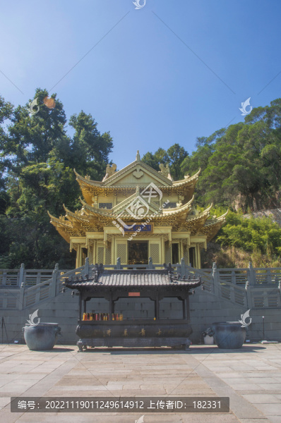 漳州文殊銅殿豎構(gòu)圖