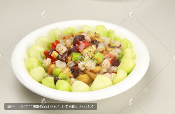 蓮花蝦仁