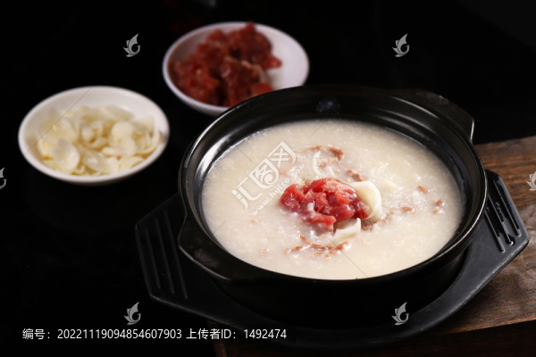 鮮百合瘦肉粥