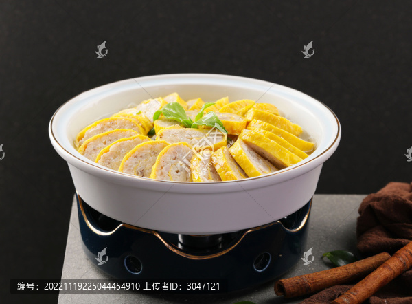 糯米蛋脯卷
