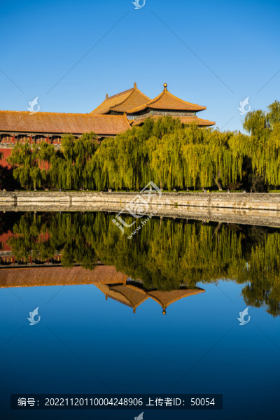 北京故宮秋色