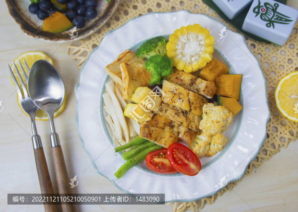 雞排沙拉