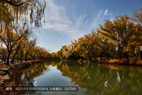 北京市頤和園秋色