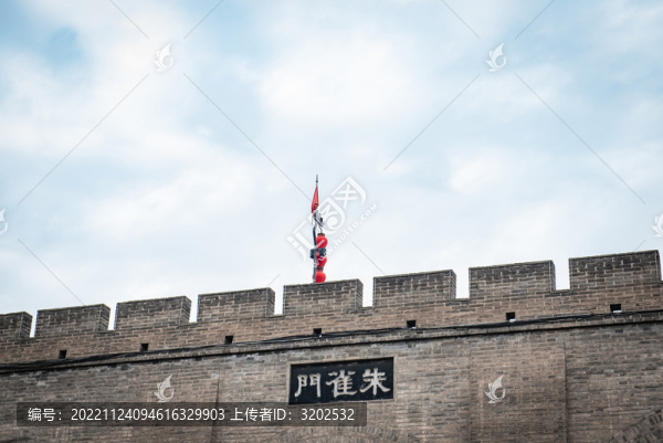 西安城墻朱雀門