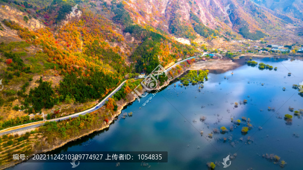 嶗山水庫秋色