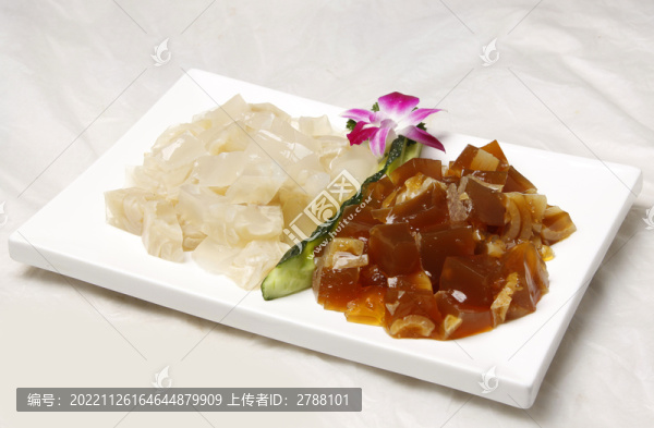 雙色皮凍