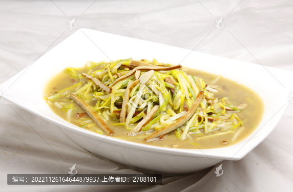 蒜苗豆干