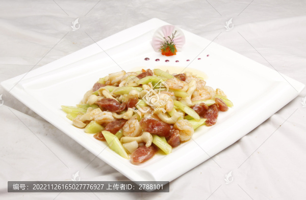 蝦仁炒臘腸