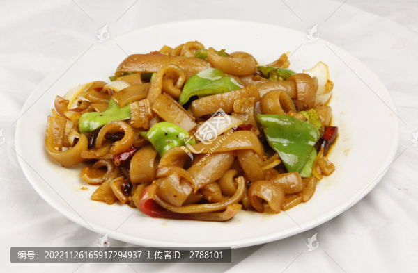 小炒肉皮