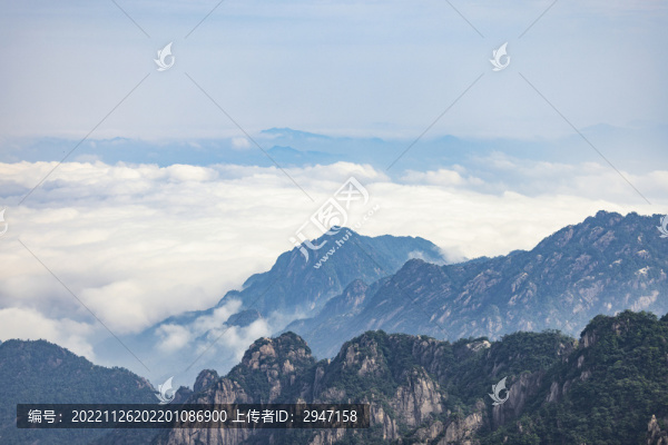 安徽黃山風景區(qū)自然風光