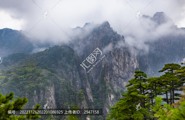 安徽黃山風(fēng)景區(qū)自然風(fēng)光