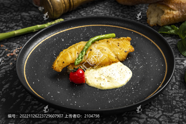 香煎銀鱈魚