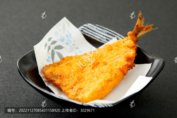 炸竹夾魚