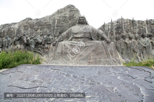 忽必烈雕塑