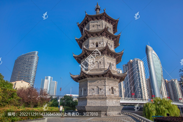蕪湖濱江公園中江塔