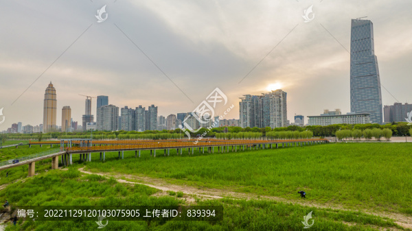 武漢江灘棧橋