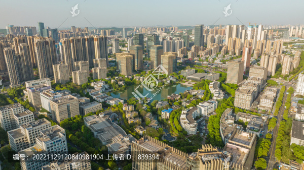 武漢光谷軟件園航拍