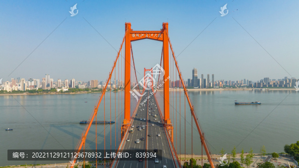武漢鸚鵡洲長江大橋