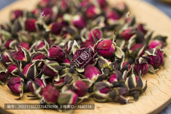 金邊玫瑰花茶