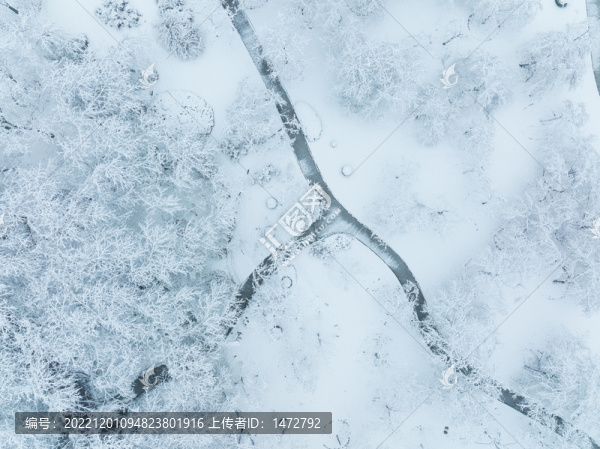 武漢東湖磨山風(fēng)景區(qū)冬季雪景