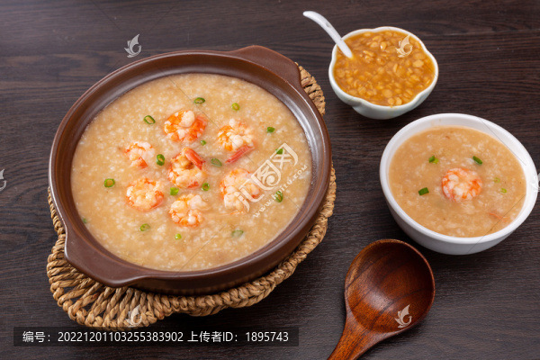潮汕干貝蝦仁砂鍋粥