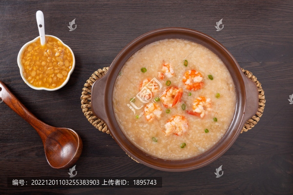潮汕干貝蝦仁砂鍋粥