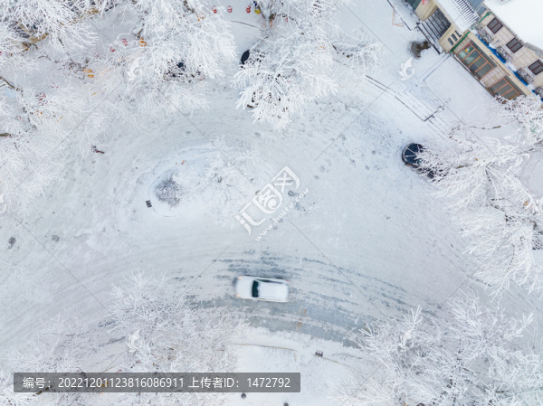 江西廬山風(fēng)景區(qū)雪景風(fēng)光