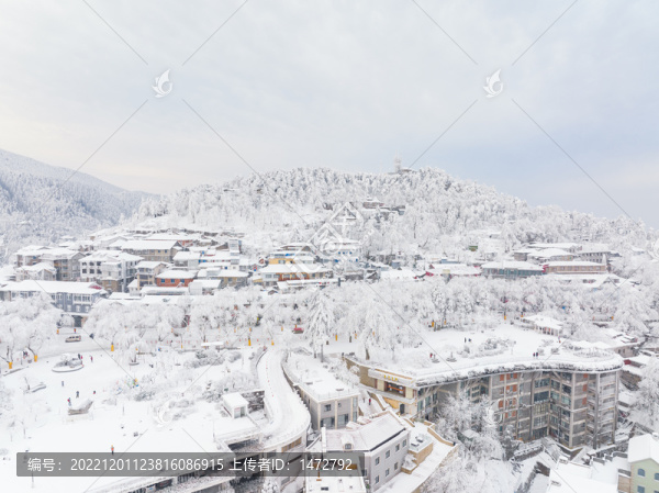 江西廬山風(fēng)景區(qū)雪景風(fēng)光