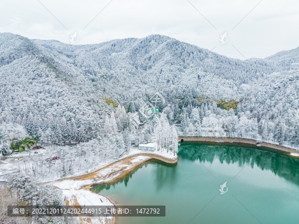 江西廬山風(fēng)景區(qū)雪景風(fēng)光