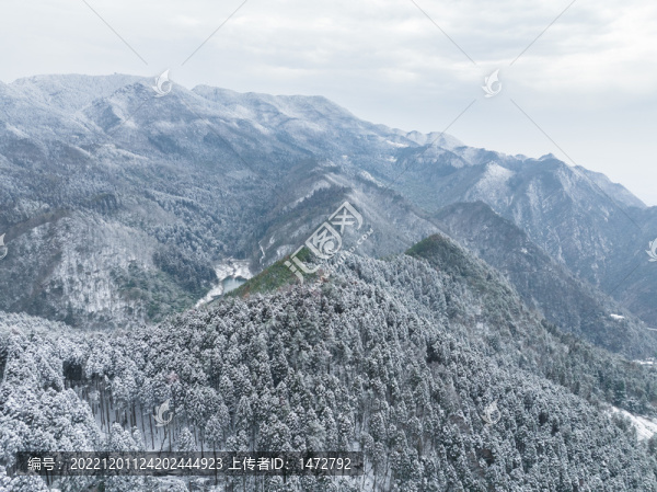 江西廬山風景區(qū)雪景風光
