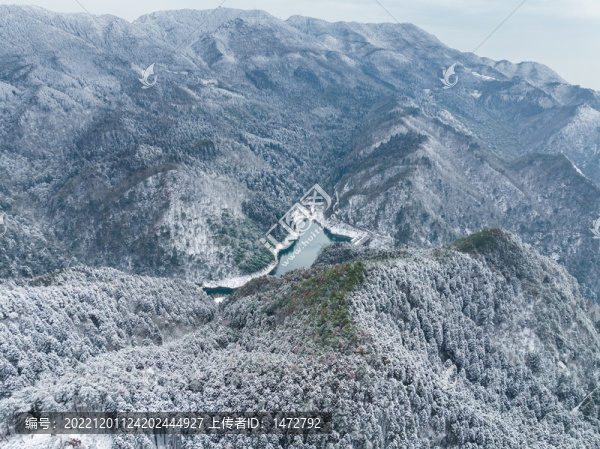 江西廬山風景區(qū)雪景風光